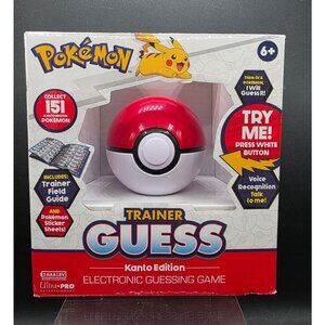 Pokémon Trainer Guess Kanto Edition Electronic Guessing Game w/ Field Guide
